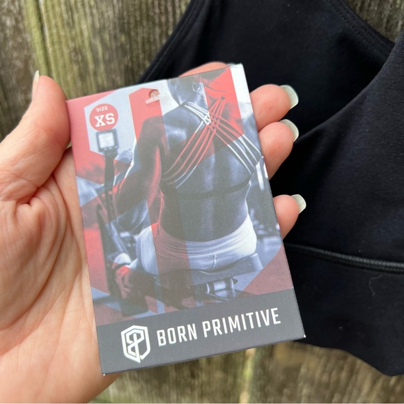 NWT Born Primitive Black Sports Bra - Picture 4 of 5